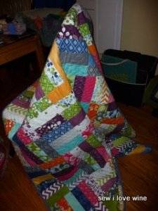 Jelly Roll quilt